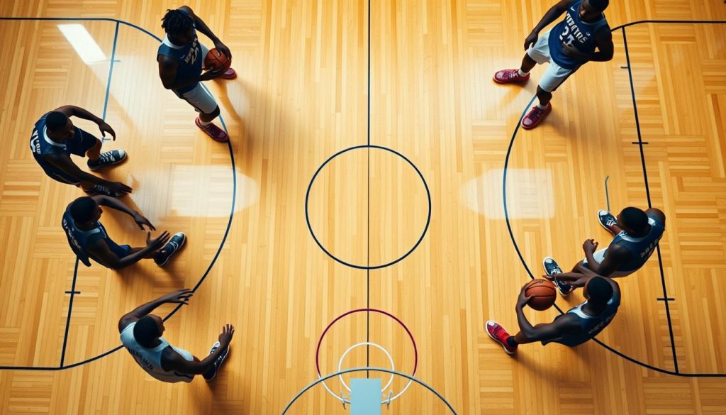 análise de desempenho no basquete