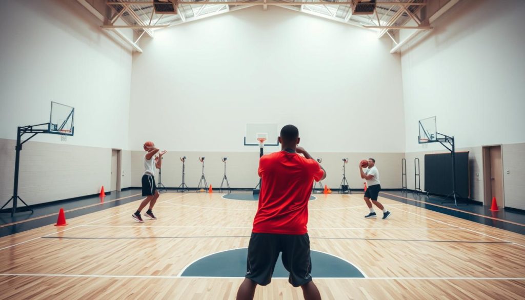 exercícios de basquete