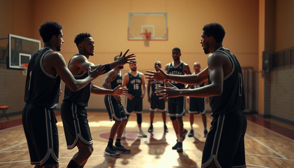 habilidades interpessoais no basquete