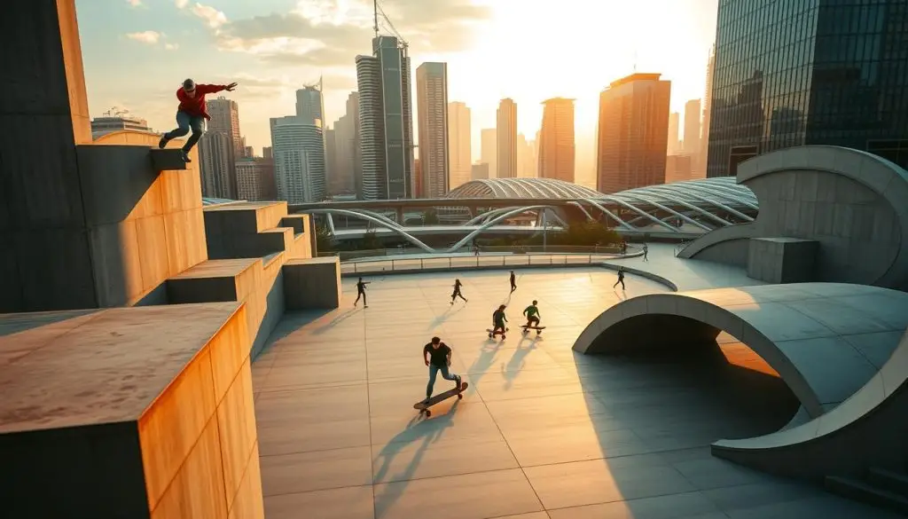 arquitetura urbana como playground