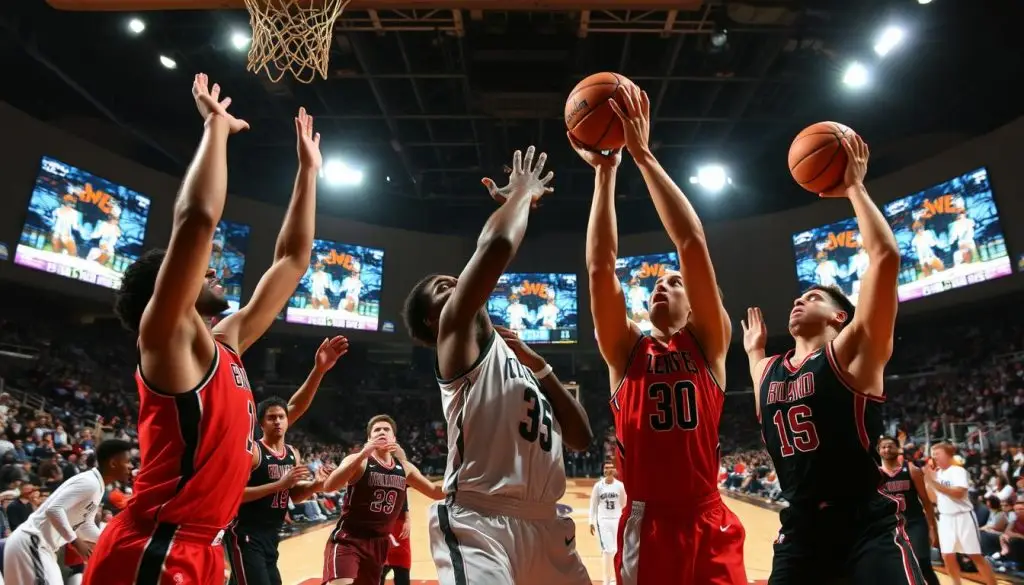 arremessos decisivos no basquete