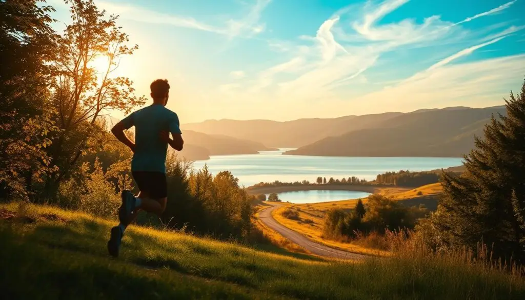 benefícios da corrida para a saúde mental