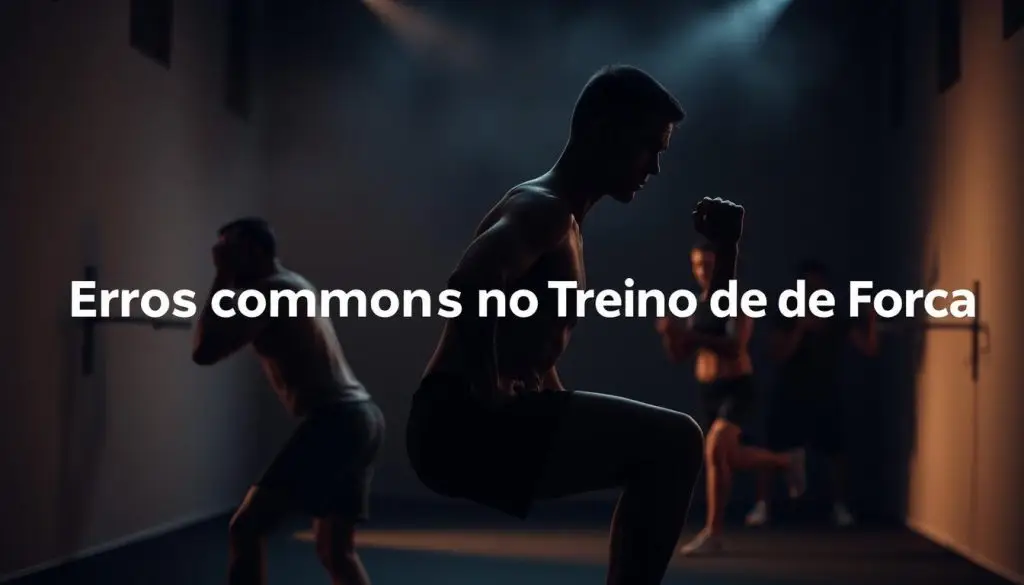 erros comuns no treino de força