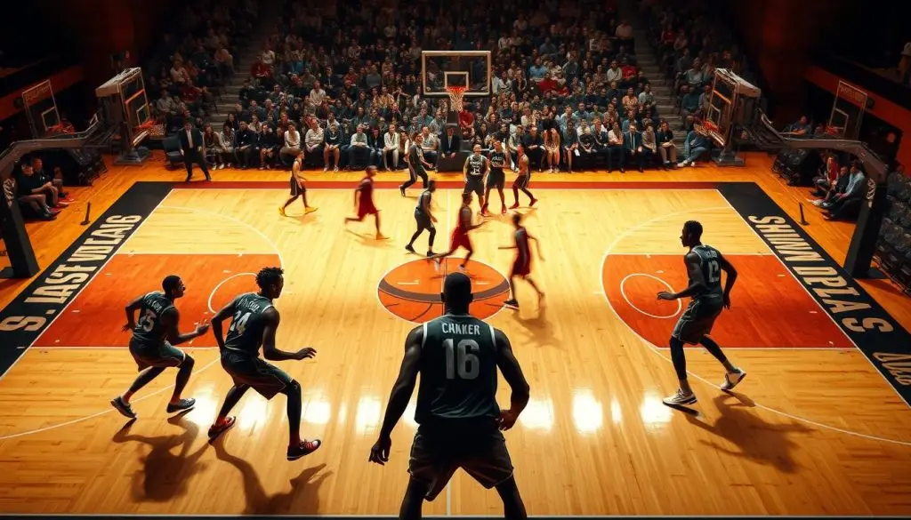 posições no basquete